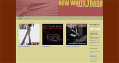 Desktop Screenshot of newwhitetrash.com