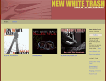 Tablet Screenshot of newwhitetrash.com